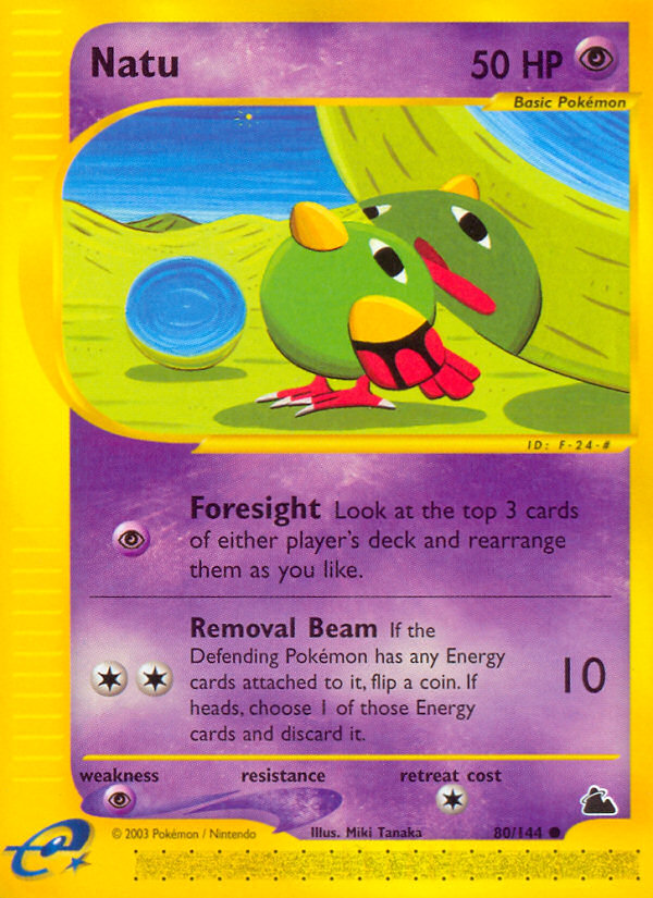 Natu (80/144) [Skyridge] | Card Merchant Takapuna