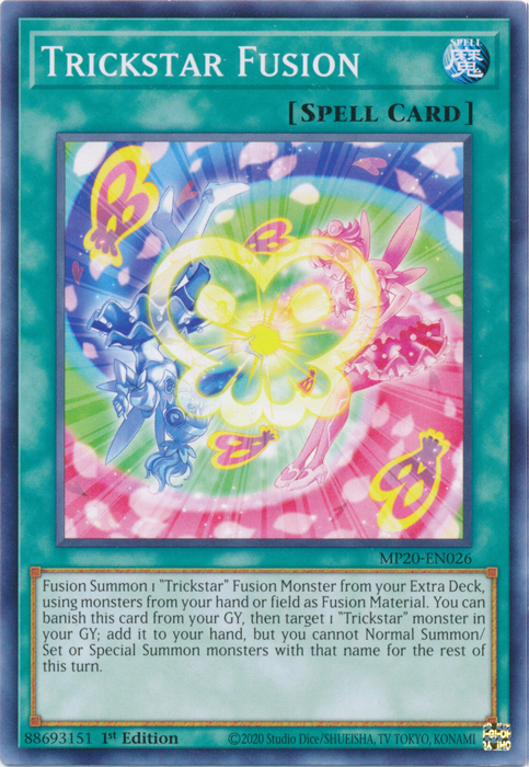 Trickstar Fusion [MP20-EN026] Common | Card Merchant Takapuna