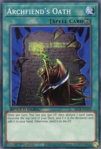 Archfiend's Oath [SBCB-EN190] Common | Card Merchant Takapuna