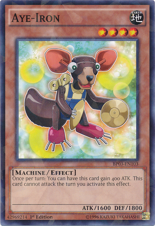 Aye-Iron [BP03-EN103] Shatterfoil Rare | Card Merchant Takapuna