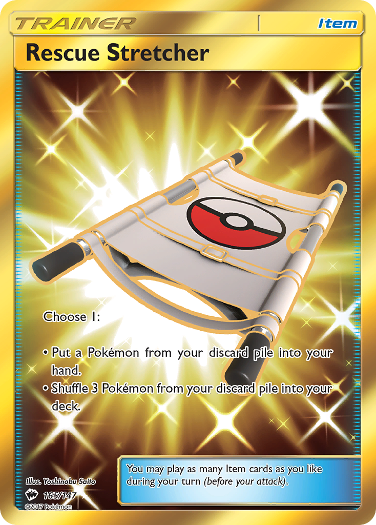 Rescue Stretcher (165/147) [Sun & Moon: Burning Shadows] | Card Merchant Takapuna