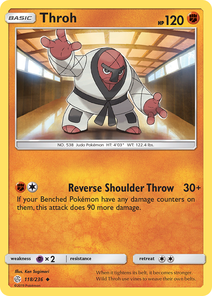 Throh (118/236) [Sun & Moon: Cosmic Eclipse] | Card Merchant Takapuna