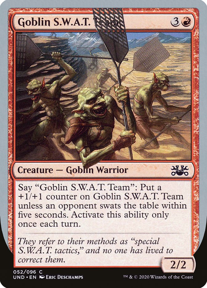 Goblin S.W.A.T. Team [Unsanctioned] | Card Merchant Takapuna