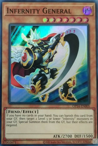 Infernity General [OP14-EN005] Super Rare | Card Merchant Takapuna