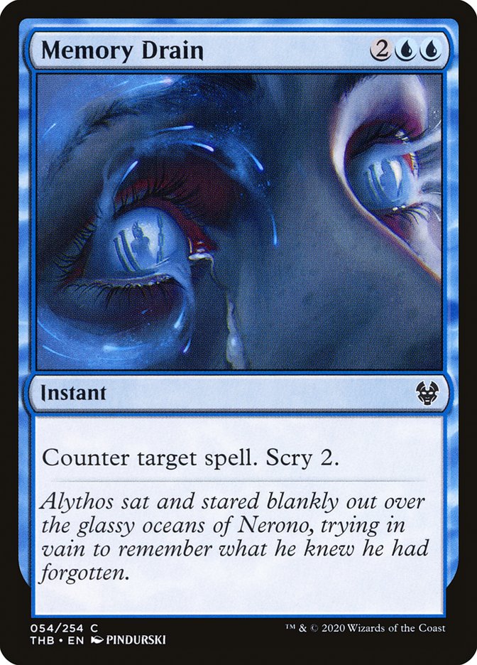 Memory Drain [Theros Beyond Death] | Card Merchant Takapuna