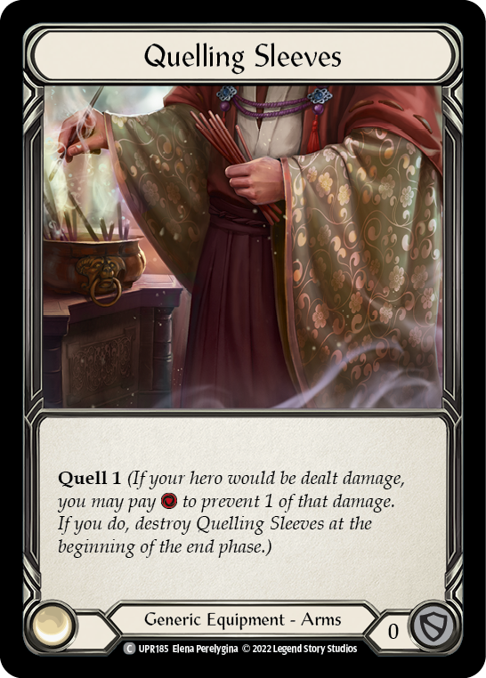 Quelling Sleeves [UPR185] (Uprising) | Card Merchant Takapuna