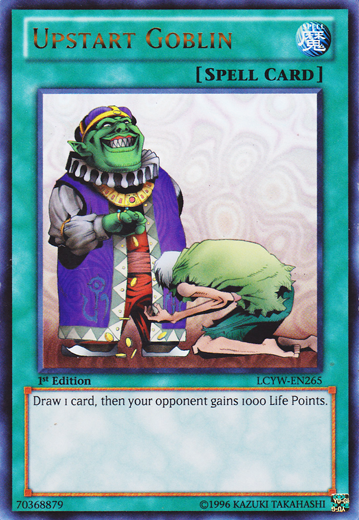 Upstart Goblin [LCYW-EN265] Ultra Rare | Card Merchant Takapuna