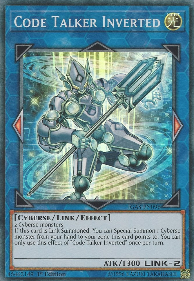 Code Talker Inverted [IGAS-EN096] Super Rare | Card Merchant Takapuna