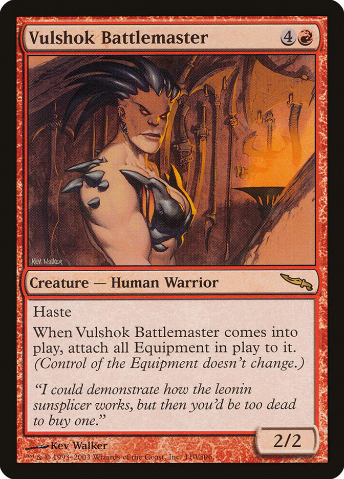 Vulshok Battlemaster [Mirrodin] | Card Merchant Takapuna