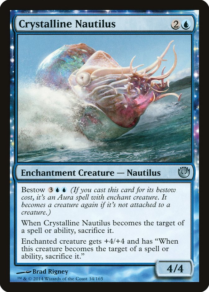 Crystalline Nautilus [Journey into Nyx] | Card Merchant Takapuna