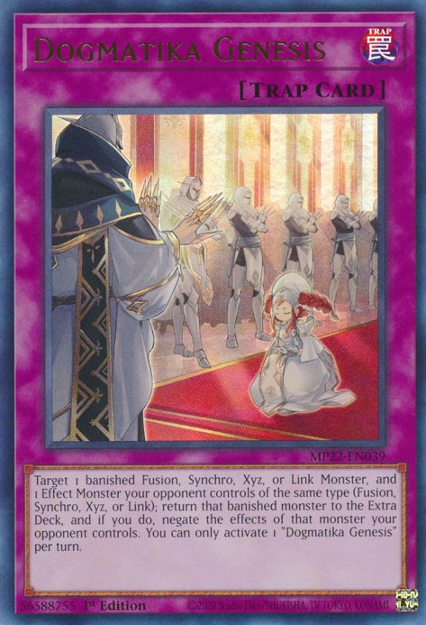 Dogmatika Genesis [MP22-EN039] Ultra Rare | Card Merchant Takapuna