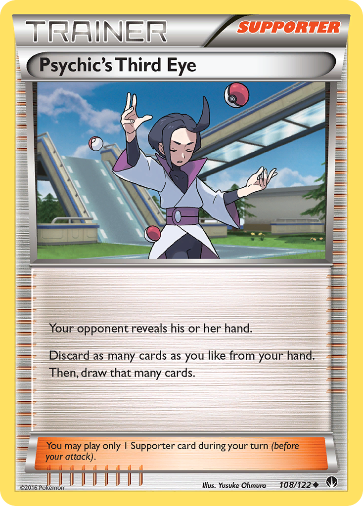 Psychic's Third Eye (108/122) [XY: BREAKpoint] | Card Merchant Takapuna