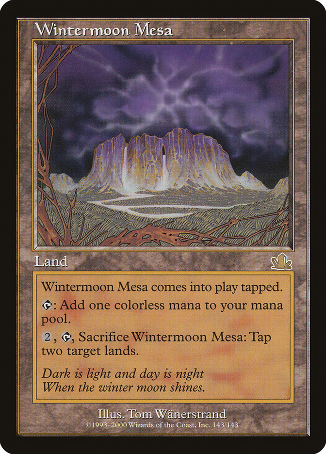 Wintermoon Mesa [Prophecy] | Card Merchant Takapuna