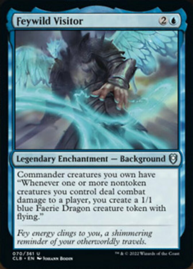 Feywild Visitor [Commander Legends: Battle for Baldur's Gate] | Card Merchant Takapuna