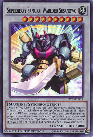 Superheavy Samurai Warlord Susanowo [SECE-ENS11] Super Rare | Card Merchant Takapuna