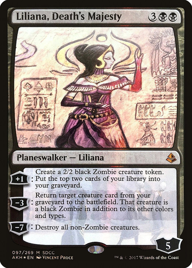 Liliana, Death's Majesty [San Diego Comic-Con 2017] | Card Merchant Takapuna