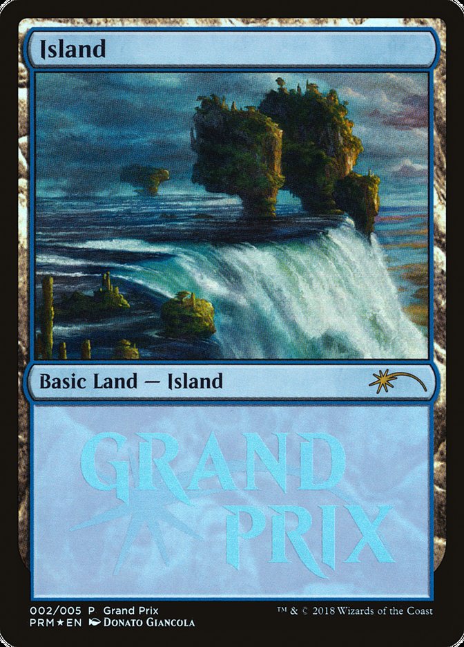 Island (2018b) [Grand Prix Promos] | Card Merchant Takapuna