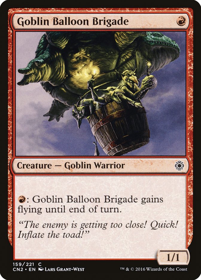 Goblin Balloon Brigade [Conspiracy: Take the Crown] | Card Merchant Takapuna