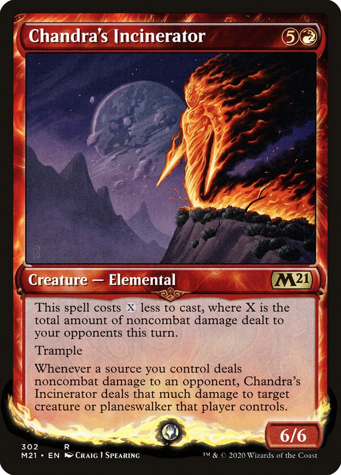 Chandra's Incinerator (Showcase) [Core Set 2021] | Card Merchant Takapuna