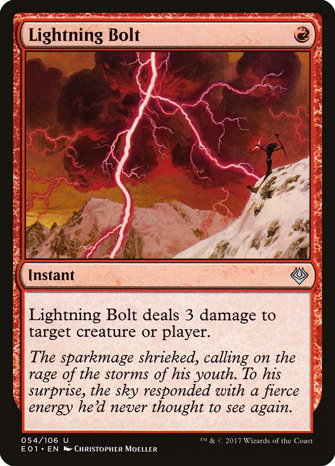 Lightning Bolt [Archenemy: Nicol Bolas] | Card Merchant Takapuna