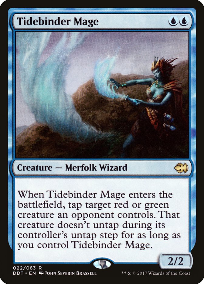 Tidebinder Mage [Duel Decks: Merfolk vs. Goblins] | Card Merchant Takapuna