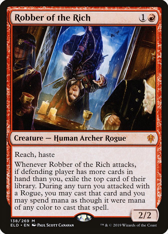 Robber of the Rich [Throne of Eldraine] | Card Merchant Takapuna