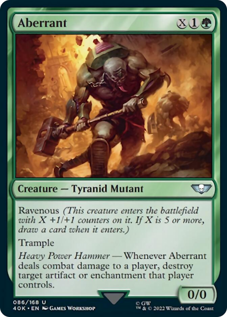 Aberrant (Surge Foil) [Warhammer 40,000] | Card Merchant Takapuna