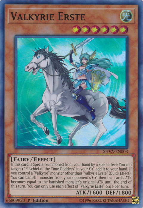 Valkyrie Erste [SHVA-EN003] Super Rare | Card Merchant Takapuna