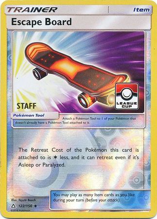 Escape Board (122a/156) (League Promo Staff) [Sun & Moon: Ultra Prism] | Card Merchant Takapuna