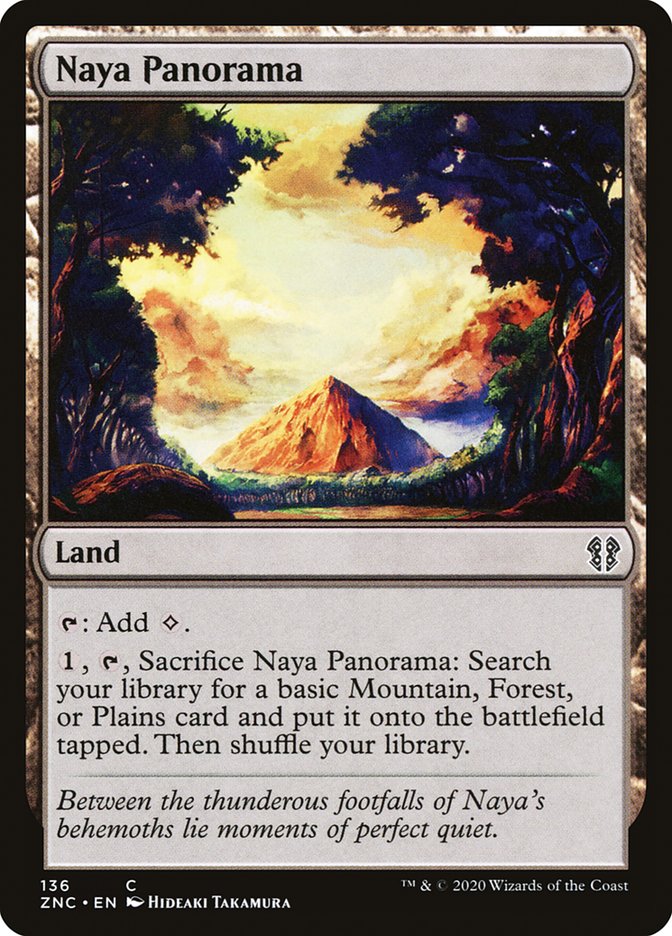 Naya Panorama [Zendikar Rising Commander] | Card Merchant Takapuna