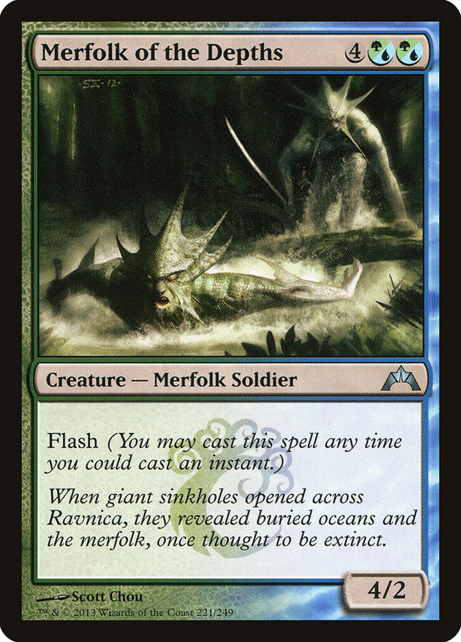 Merfolk of the Depths [Gatecrash] | Card Merchant Takapuna