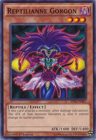 Reptilianne Gorgon [BP03-EN067] Common | Card Merchant Takapuna