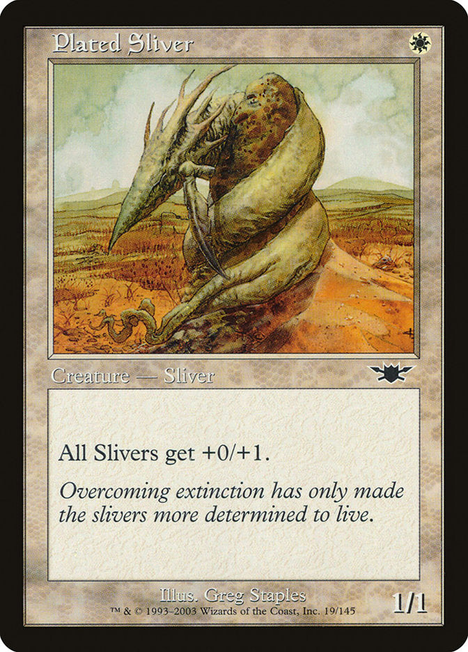 Plated Sliver [Legions] | Card Merchant Takapuna