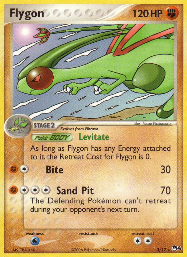 Flygon (3/17) [POP Series 4] | Card Merchant Takapuna