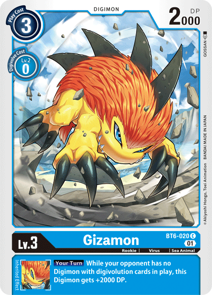 Gizamon [BT6-020] [Double Diamond] | Card Merchant Takapuna