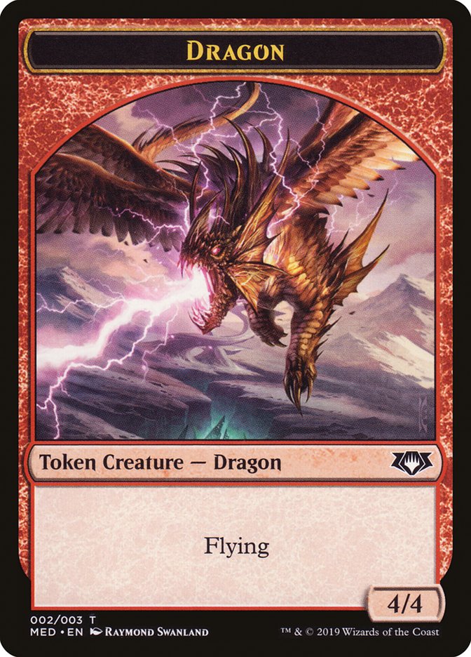 Dragon Token [Mythic Edition Tokens] | Card Merchant Takapuna