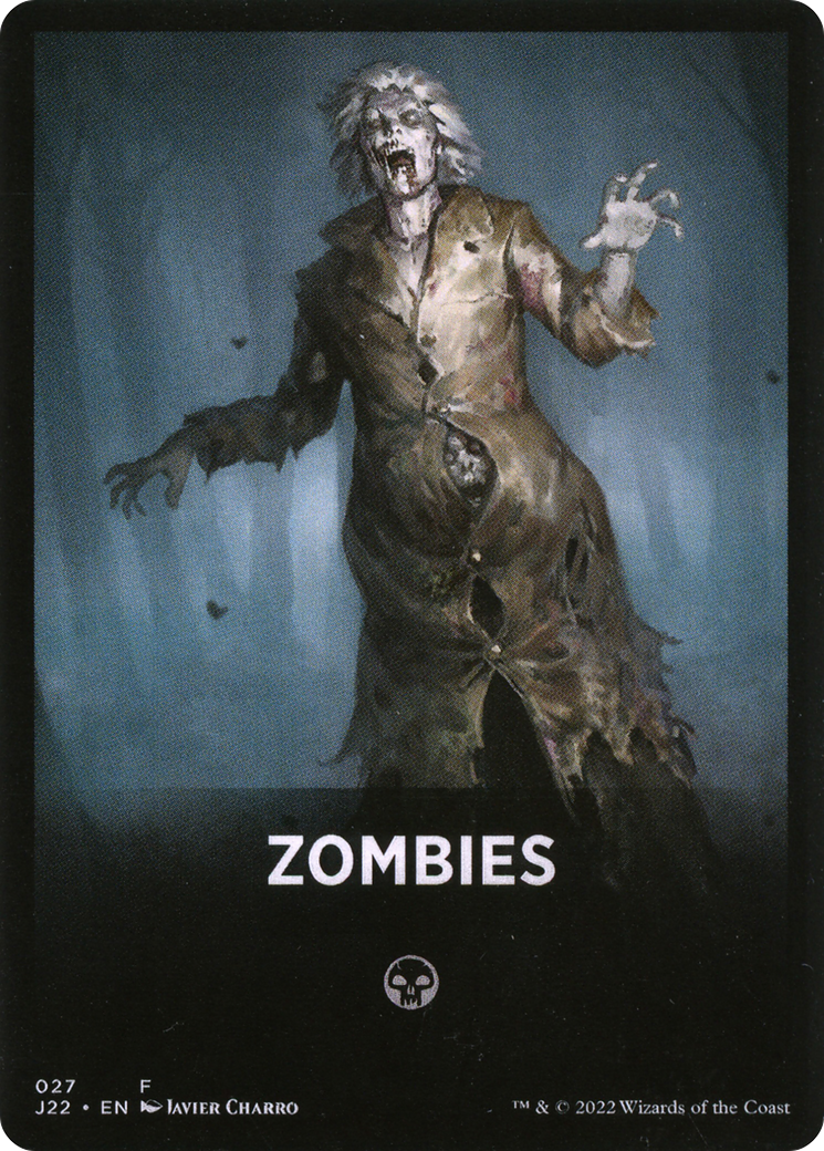 Zombies Theme Card [Jumpstart 2022 Front Cards] | Card Merchant Takapuna