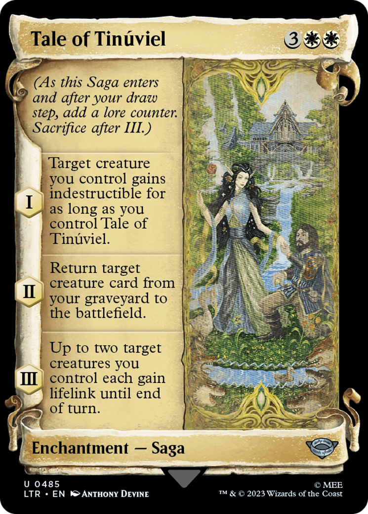 Tale of Tinuviel [The Lord of the Rings: Tales of Middle-Earth Showcase Scrolls] | Card Merchant Takapuna