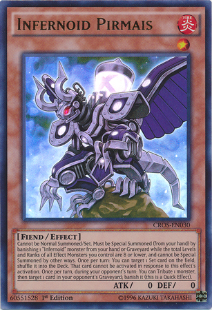 Infernoid Pirmais [CROS-EN030] Ultra Rare | Card Merchant Takapuna