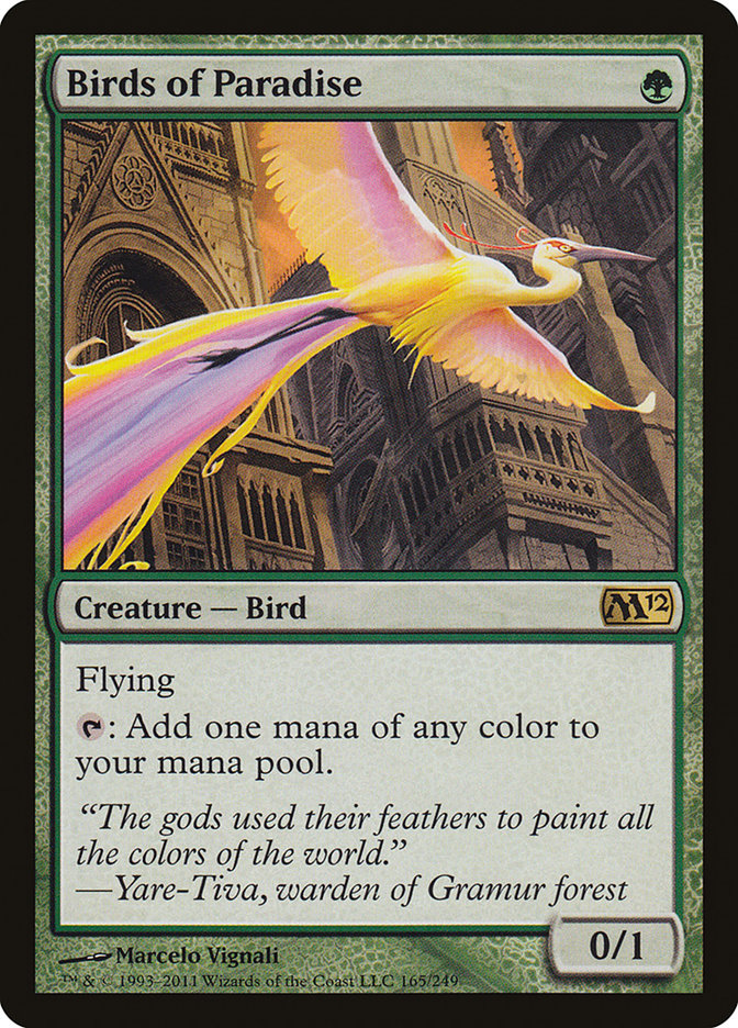 Birds of Paradise [Magic 2012] | Card Merchant Takapuna