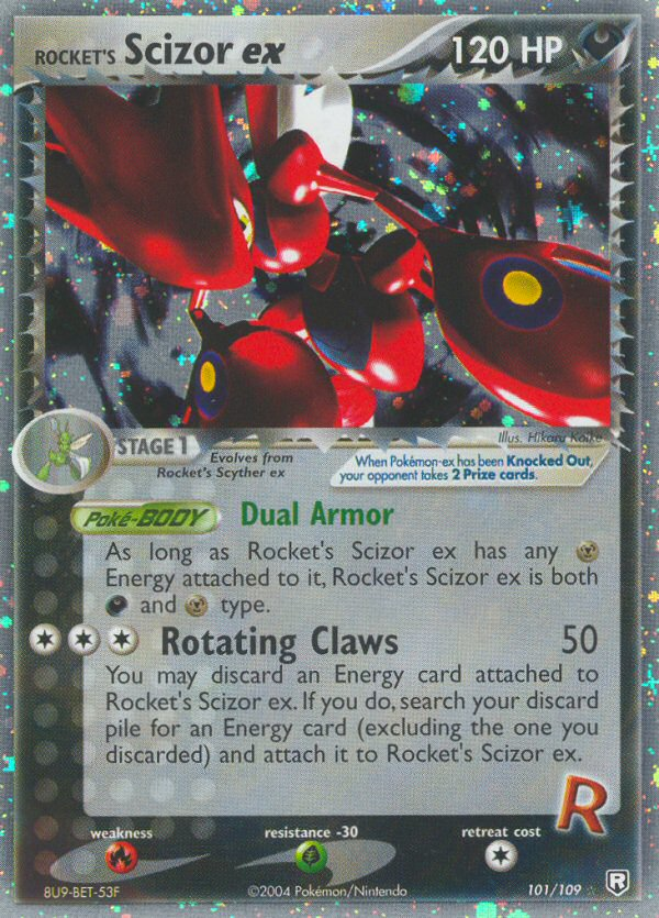 Rocket's Scizor ex (101/109) [EX: Team Rocket Returns] | Card Merchant Takapuna