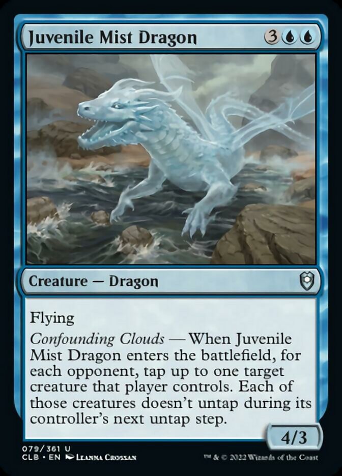 Juvenile Mist Dragon [Commander Legends: Battle for Baldur's Gate] | Card Merchant Takapuna