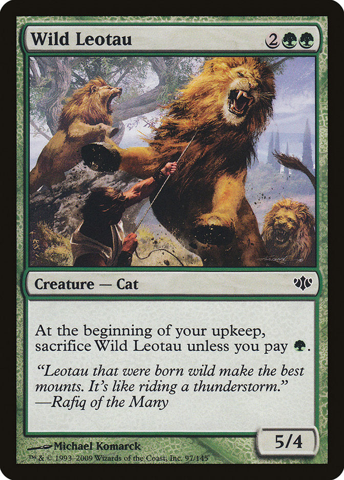 Wild Leotau [Conflux] | Card Merchant Takapuna