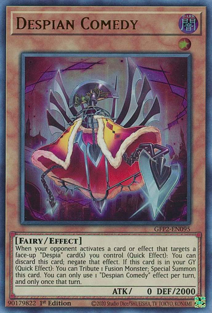 Despian Comedy [GFP2-EN095] Ultra Rare | Card Merchant Takapuna