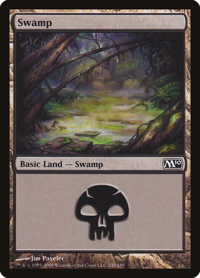 Swamp (240) [Magic 2010] | Card Merchant Takapuna