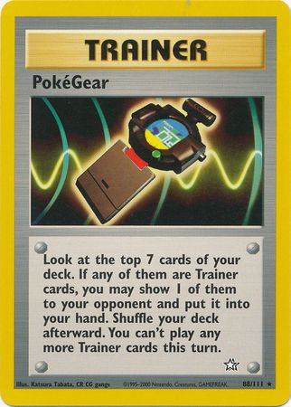 PokeGear (88/111) [Neo Genesis Unlimited] | Card Merchant Takapuna