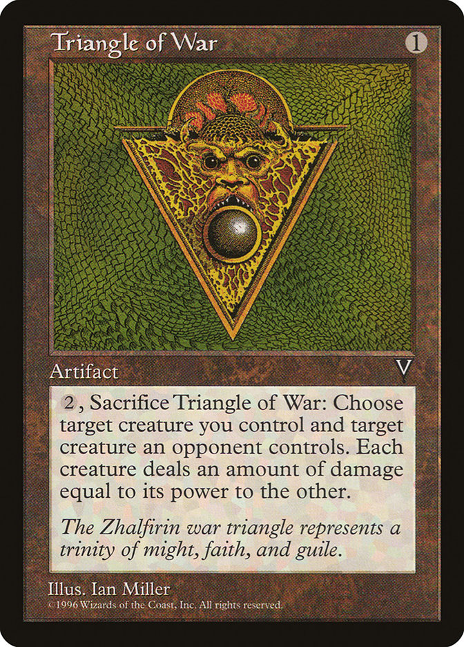 Triangle of War [Visions] | Card Merchant Takapuna