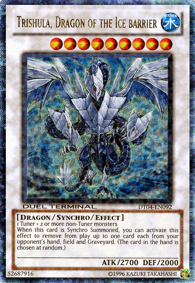 Trishula, Dragon of the Ice Barrier [DT04-EN092] Ultra Rare | Card Merchant Takapuna