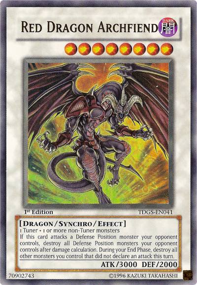 Red Dragon Archfiend [TDGS-EN041] Ultra Rare | Card Merchant Takapuna