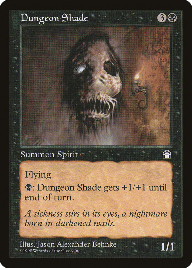 Dungeon Shade [Stronghold] | Card Merchant Takapuna